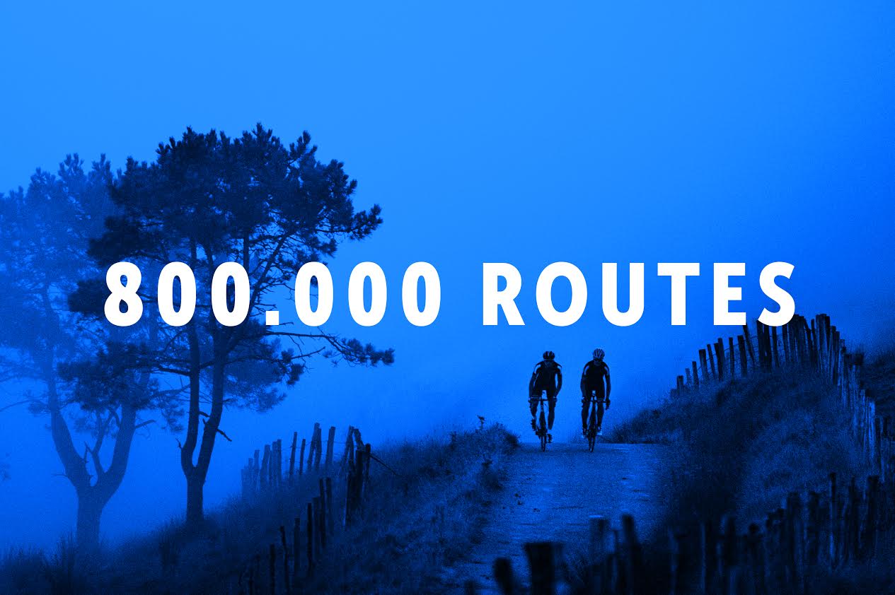 Bkool 800,000 routes