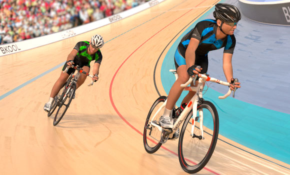 bkool simulator velodrome games