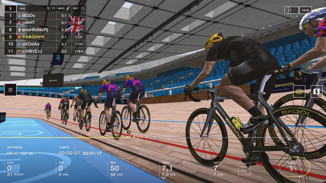 Zwift track deals cycling