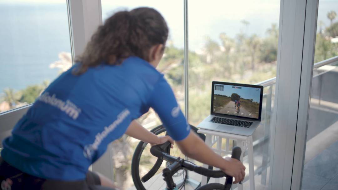 Using outdoor bike clearance indoors