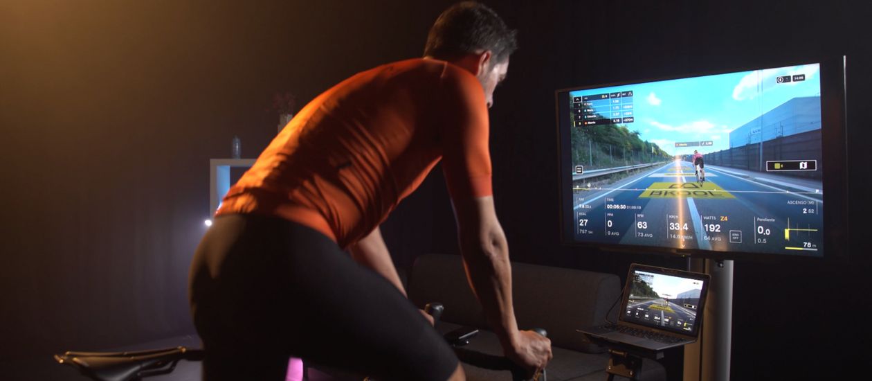 Entrenamiento cardiovascular BKOOL simualdor