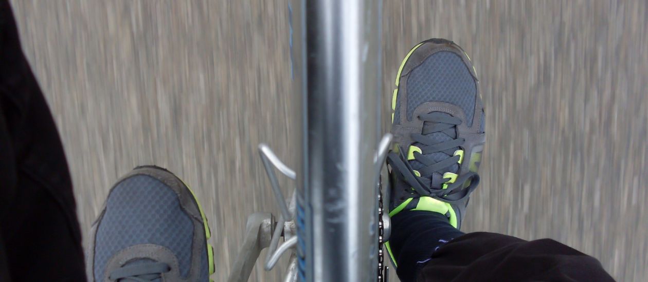 cycling feet